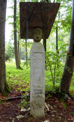 Statue des Steinernen Manns bei Kurzenaltheim